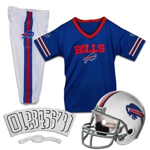 Franklin Sports Buffalo Bills Football Helmet & Jersey Set
